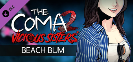 the coma 2: vicious sisters dlc - mina - beach bum skin vertical card thumbnail