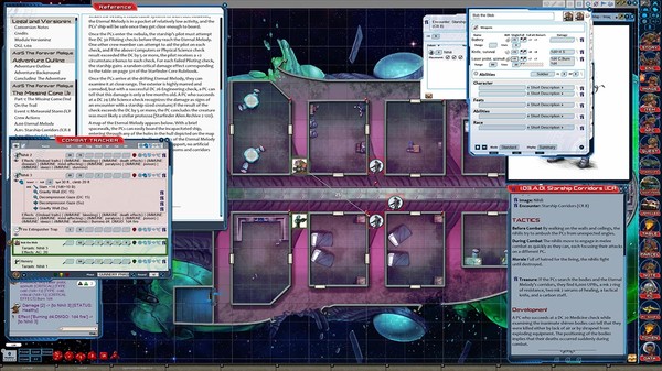 скриншот Fantasy Grounds - Starfinder RPG -Attack of the Swarm AP 4: The Forever Reliquary 3