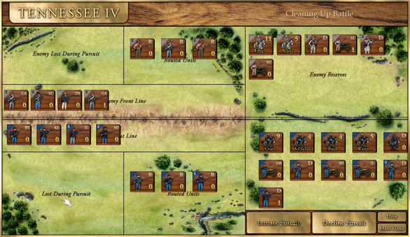 скриншот Victory and Glory: The American Civil War 1