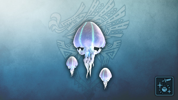KHAiHOM.com - Monster Hunter World: Iceborne - Pendant: Flying Meduso Colony