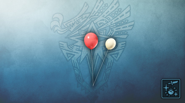 KHAiHOM.com - Monster Hunter World: Iceborne - Pendant: Red & White Balloons