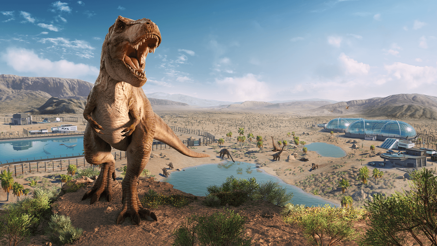 Jurassic World Evolution 2 - Imagem de Fundo do Jogo