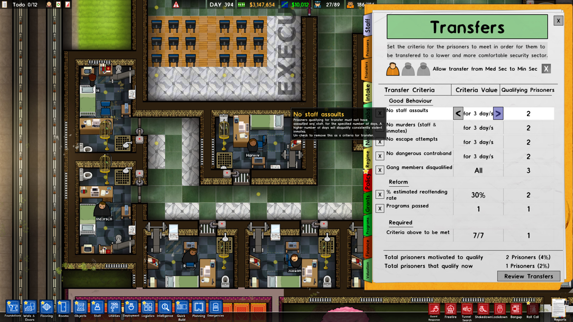 Prison Architect - Cleared For Transfer screenshot screenshot 1