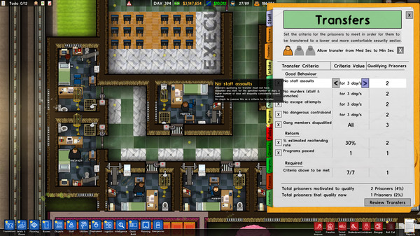 скриншот Prison Architect - Cleared for Transfer 1