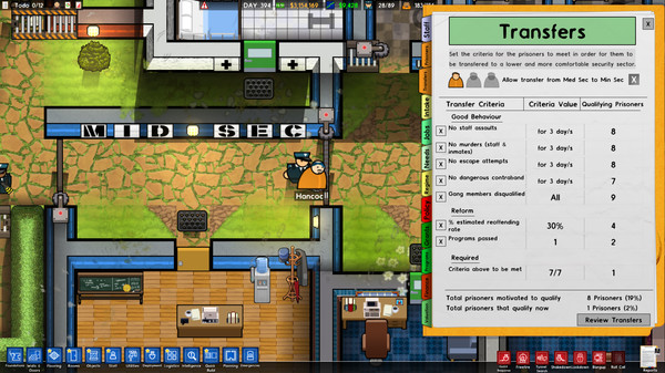 скриншот Prison Architect - Cleared for Transfer 3