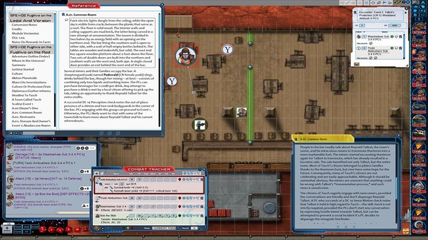 скриншот Fantasy Grounds - Starfinder RPG - Starfinder Society Scenario #1-02: Fugitive on the Red Planet 4