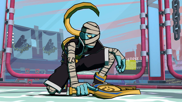 скриншот Lethal League Blaze - Late Stage Illmatic outfit for Dice 2