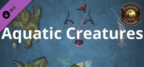 Fantasy Grounds - Jans Token Pack 05 - Aquatic Creatures banner image