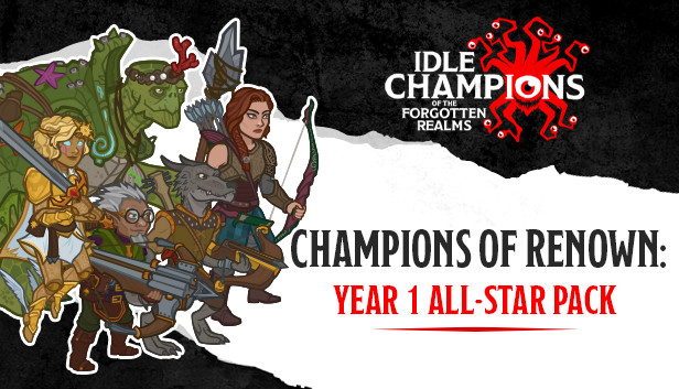 Idle Champions - Champions Of Renown: Year 1 All-Star Pack On Steam