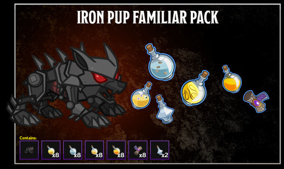 скриншот Idle Champions - Iron Pup Familiar Pack 0