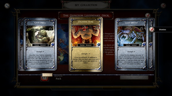 Talisman - The Dungeon Expansion: Legendary Deck for steam Talisman - The Dungeon Expansion: Legendary Deck for steam