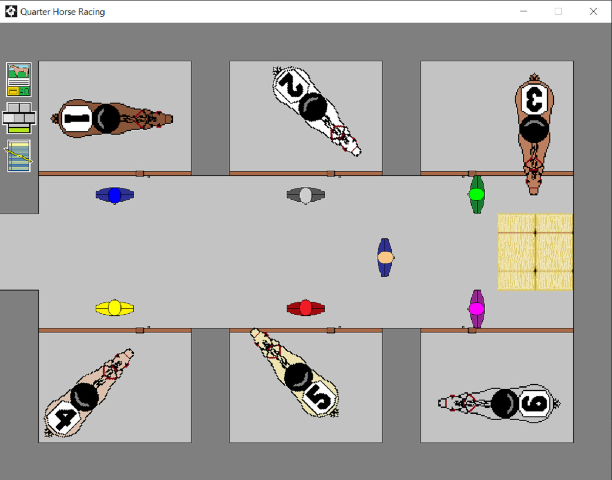 Quarter Horse Racing Demo #3