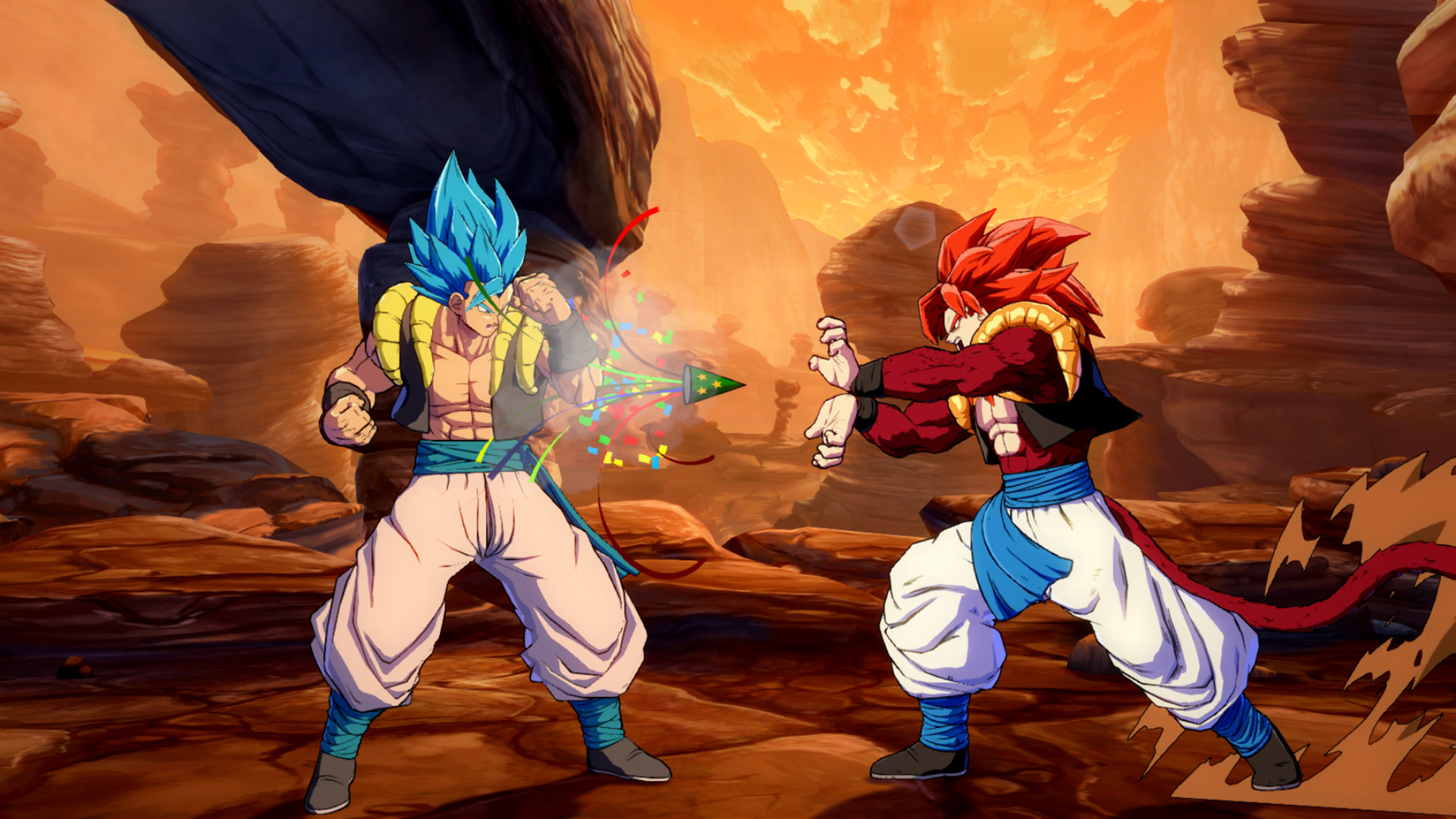 SSJ4 gogeta colors and avatars : r/dbfz