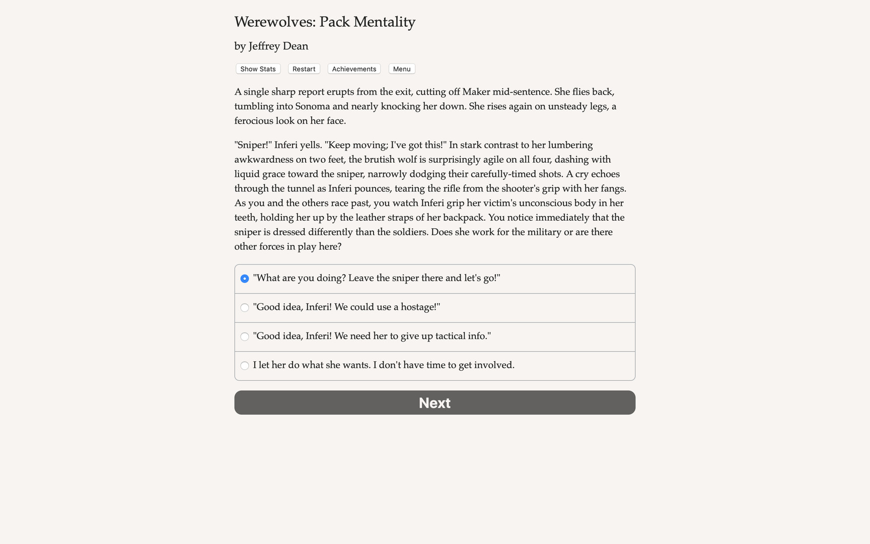 Werewolves 2: Pack Mentality Demo #2