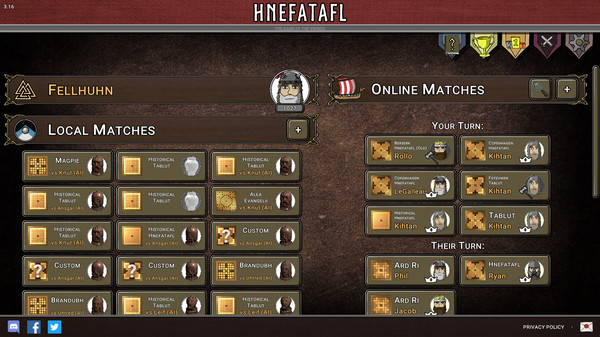 скриншот Hnefatafl 3