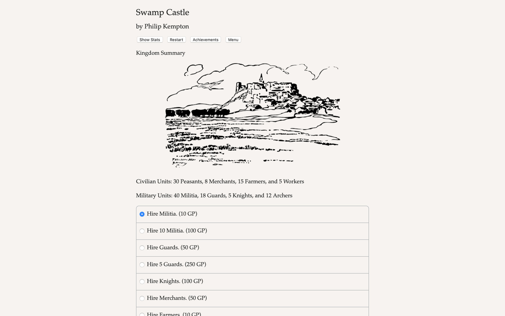 Swamp Castle Demo #5