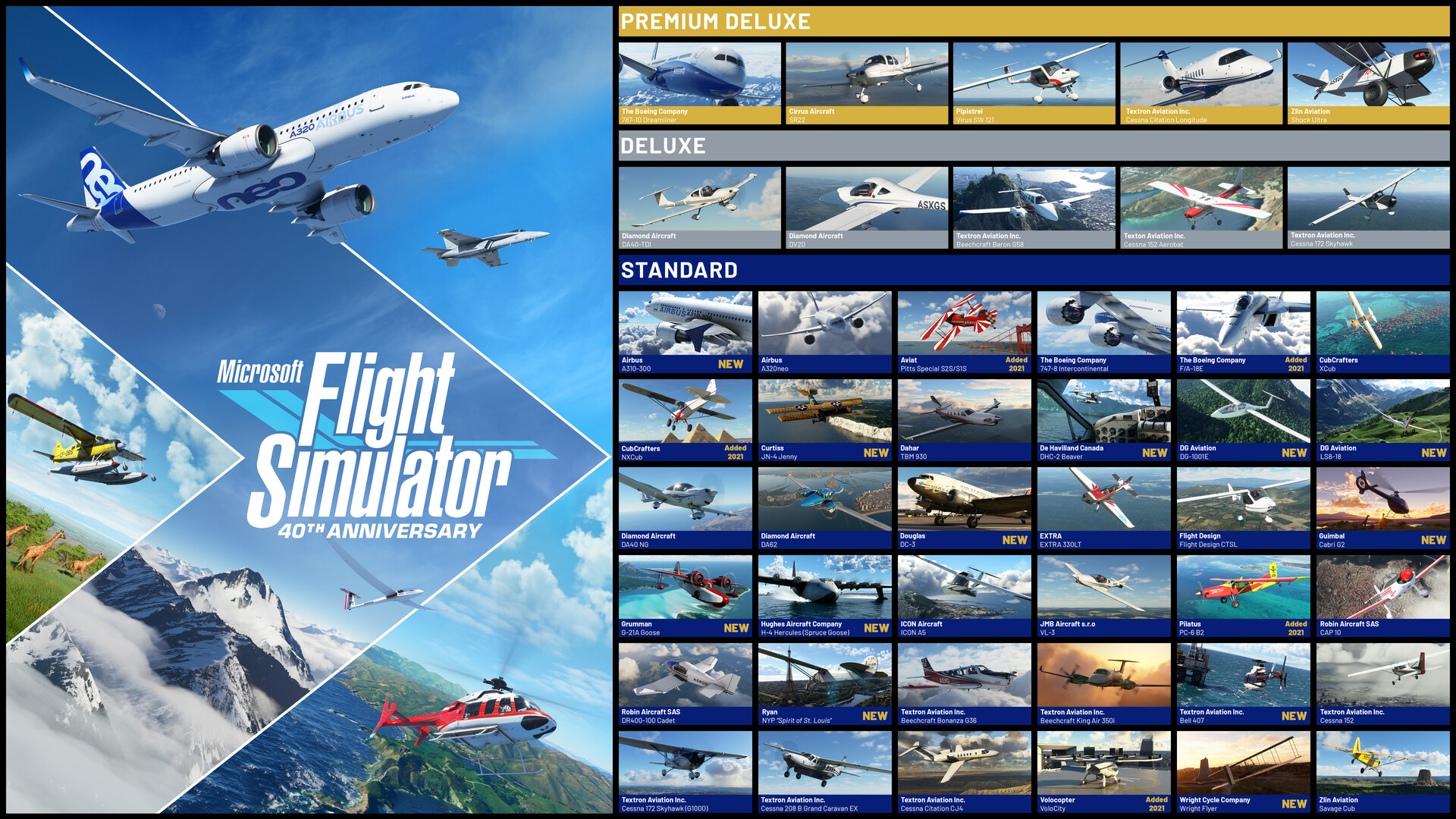 Find the best computers for Microsoft Flight Simulator 40th Anniversary Edition