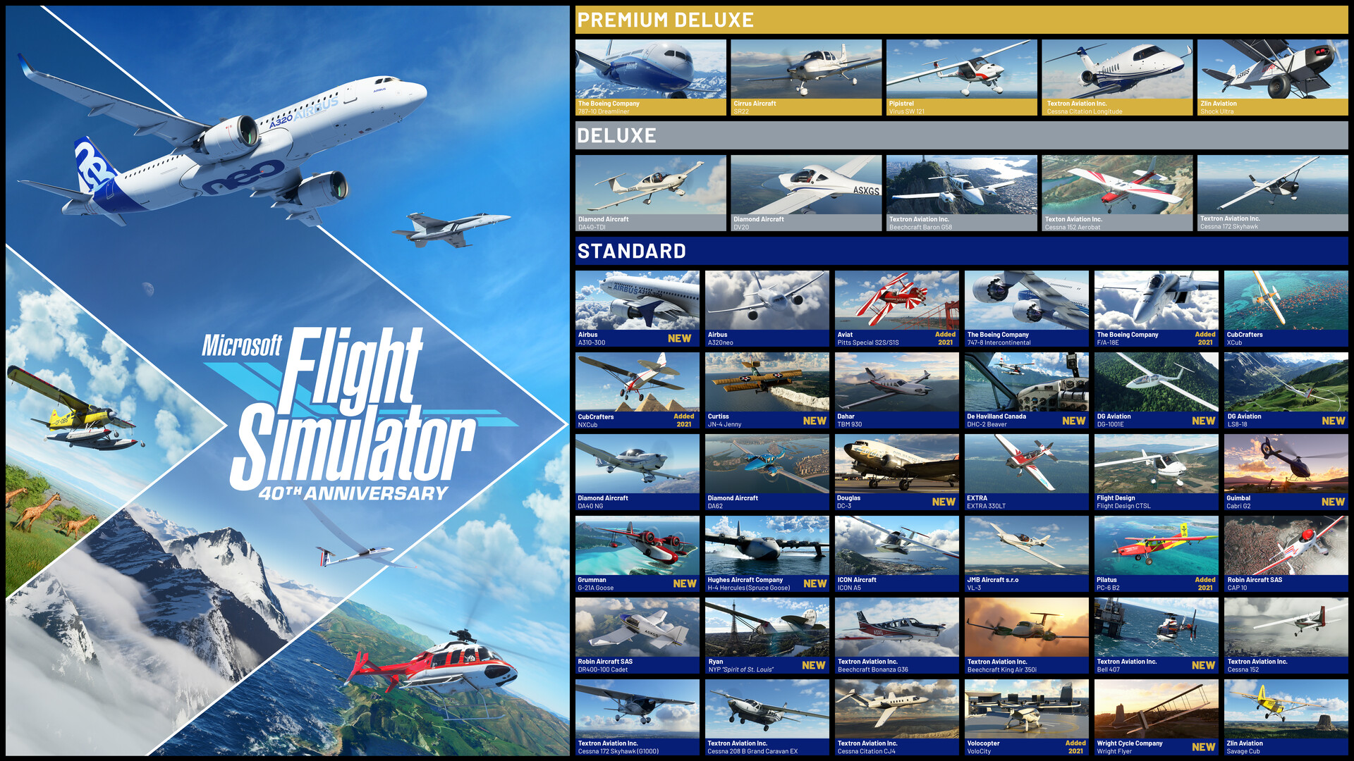 Купить Microsoft Flight Simulator 40th Anniversary Standard Edition на