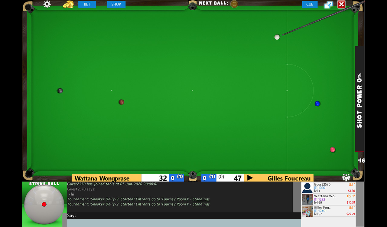 Snooker games – Play snooker online