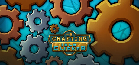 Steam header art for Crafting Idle Clicker