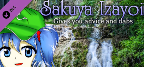 sakuya izayoi gives you advice and dabs: nitori kawashiro offers you advice in exchange for cucumbers and eats the cucumbers vertical card thumbnail