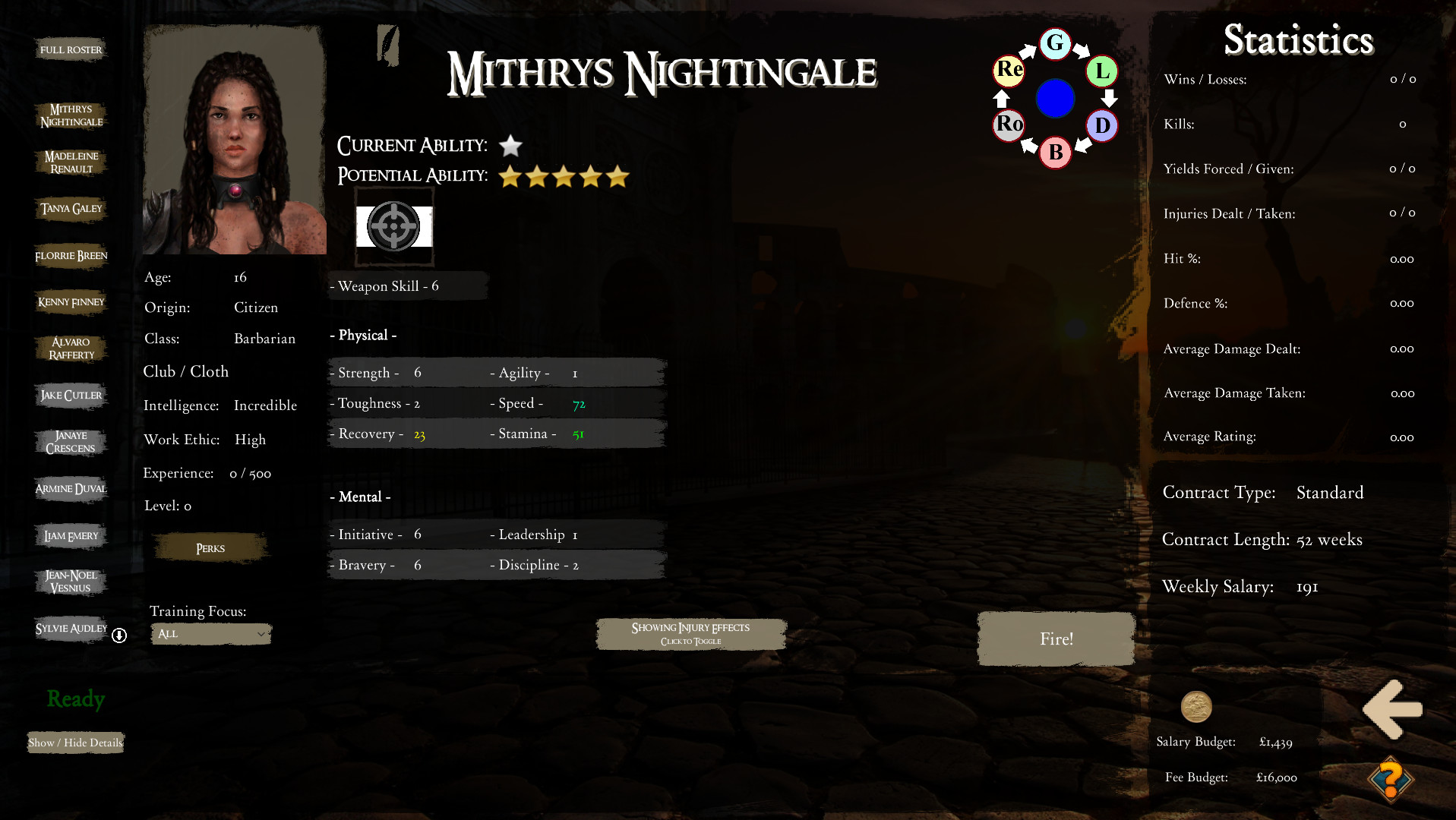 Gladiator Manager #3