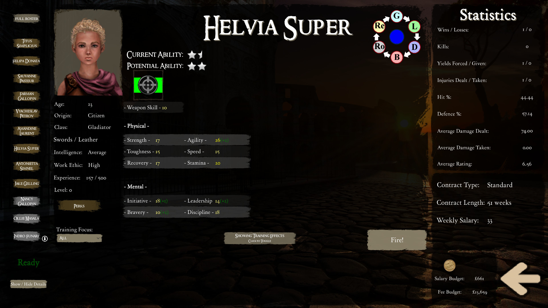 Gladiator Manager #8