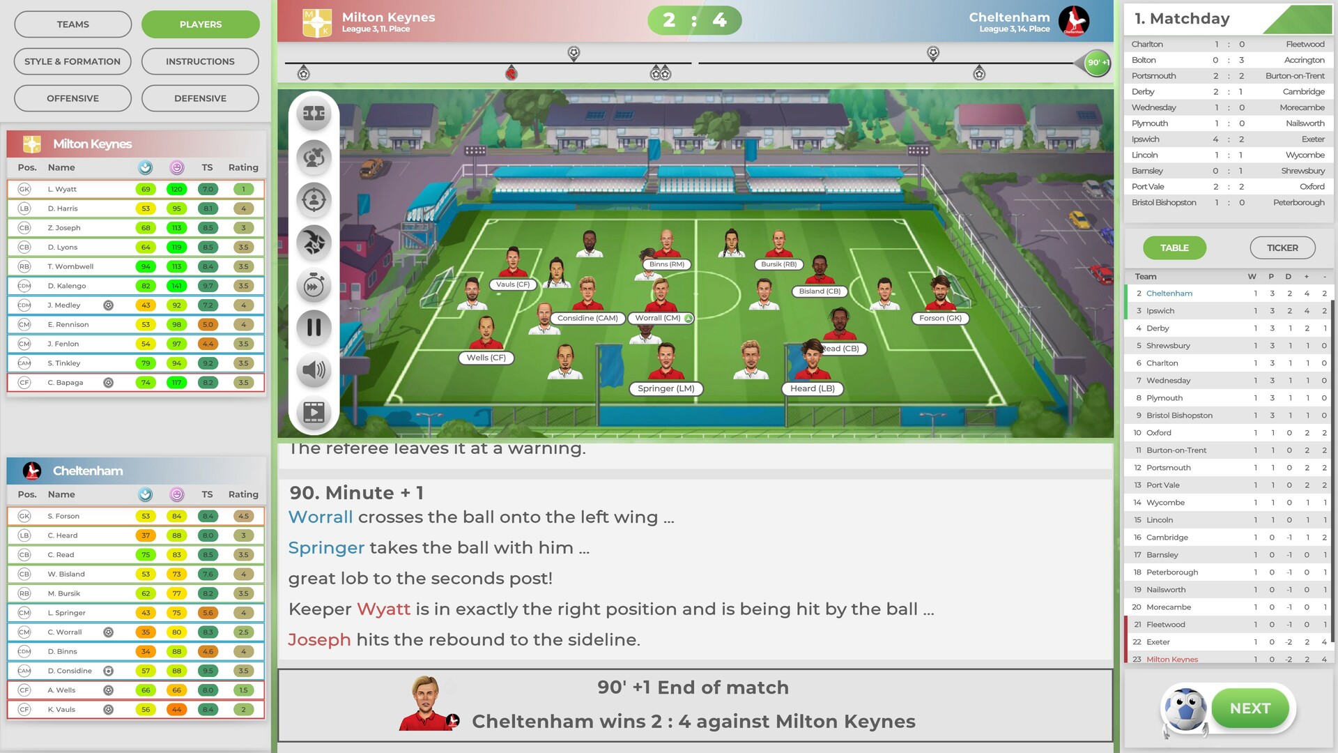 GOAL! The Club Manager, PC Steam Game