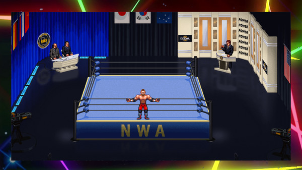 RetroMania Wrestling game for Linux 1