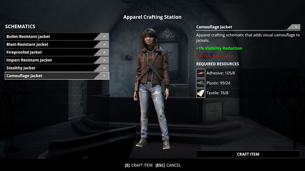 Generation Zero® - Apparel Crafting