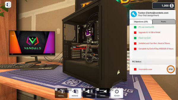 Скриншот №2 к PC Building Simulator - Esports Expansion