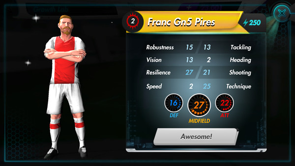 скриншот Futuball - Future Football Manager Game 2