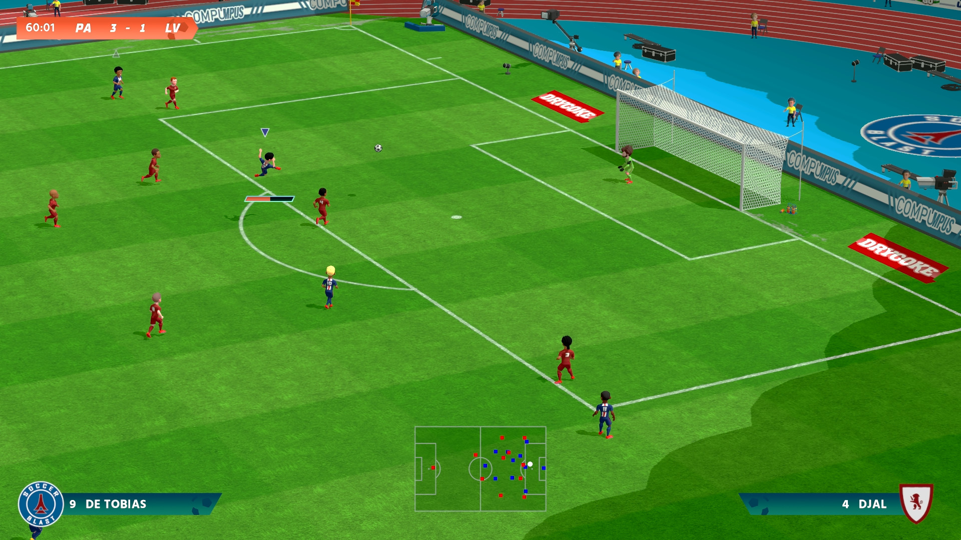 screenshot of Super Soccer Blast 3