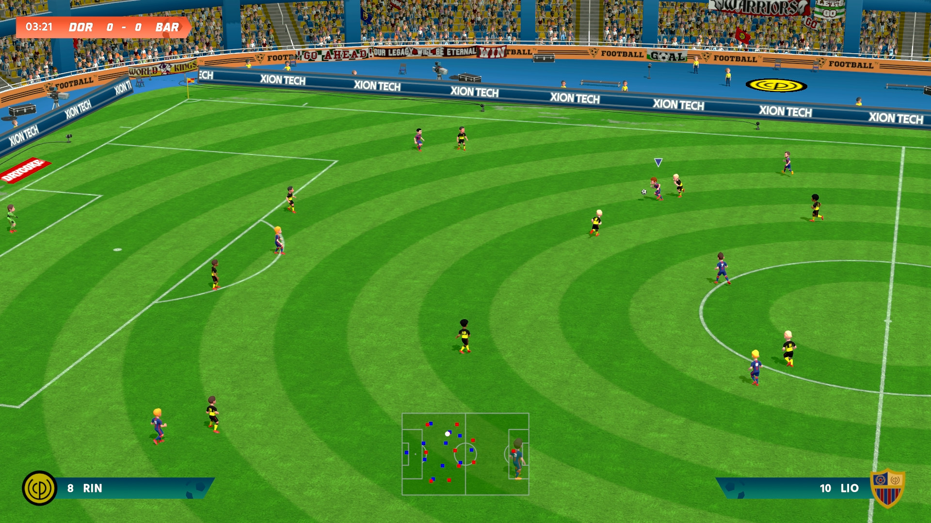 screenshot of Super Soccer Blast 5