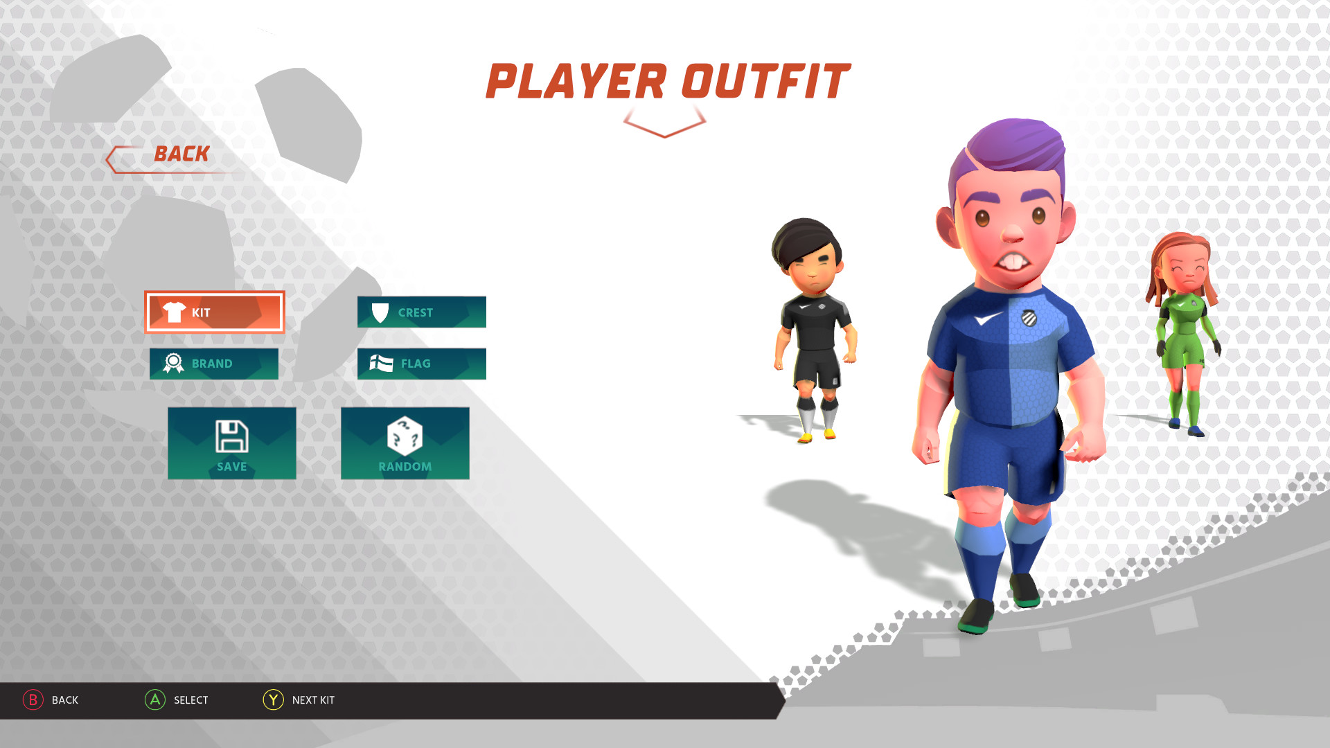 screenshot of Super Soccer Blast 4