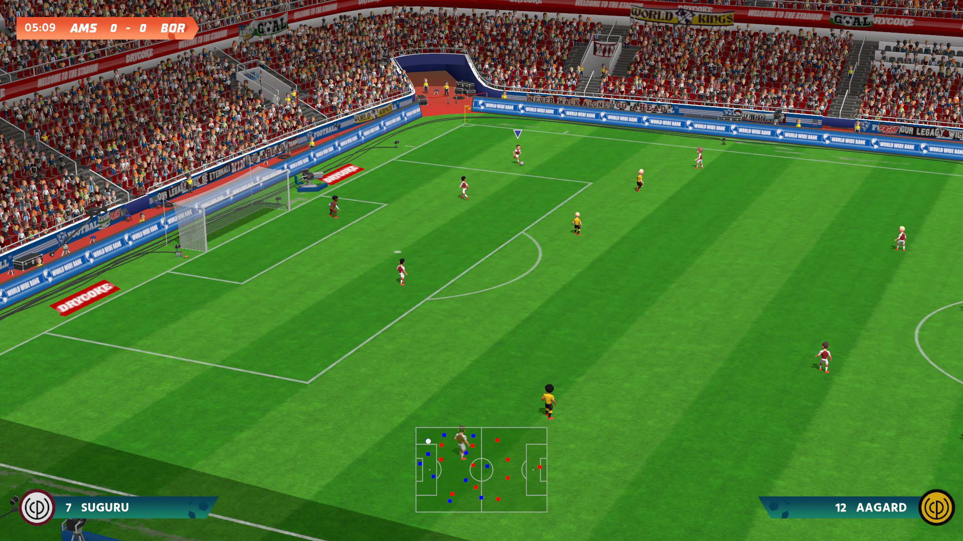 screenshot of Super Soccer Blast 1