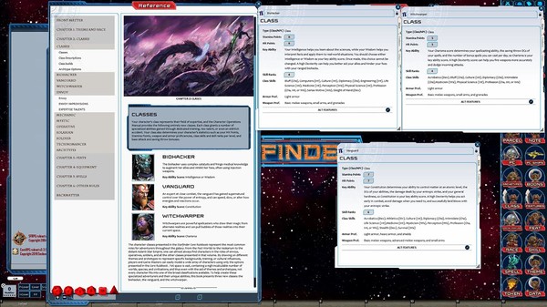 Fantasy Grounds - Starfinder Character Operations Manual