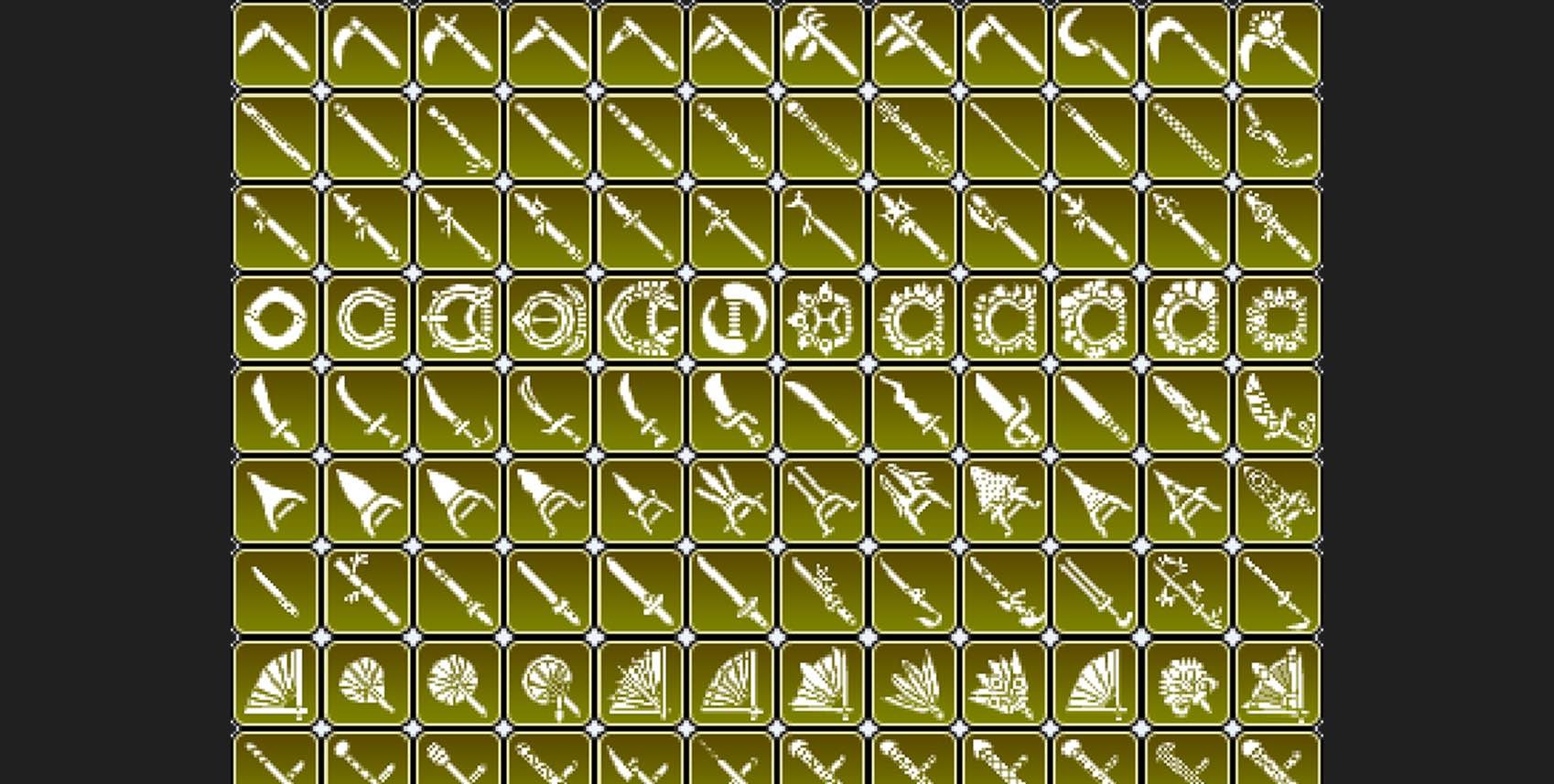 RPG Maker MV - Medieval Asian Fantasy Weapons Pack #2