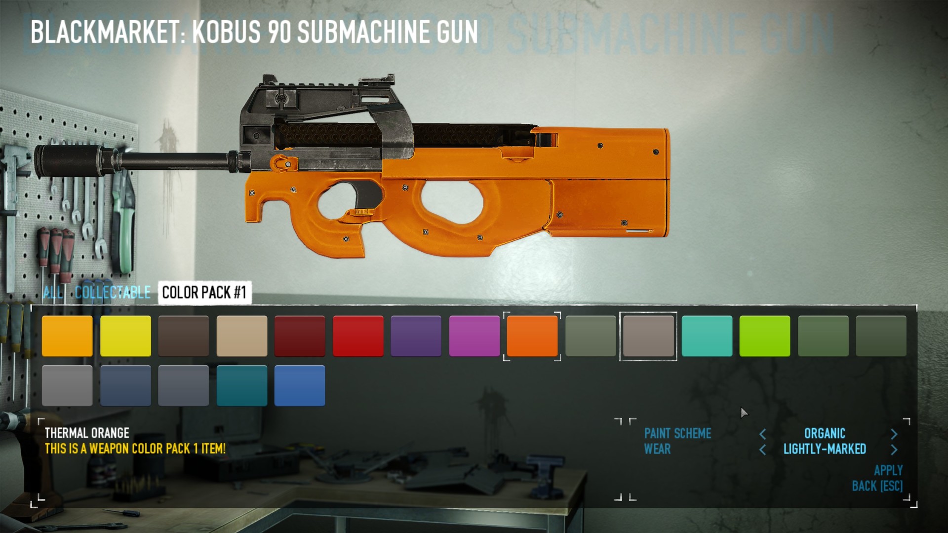 Payday 2 weapon color pack фото 8