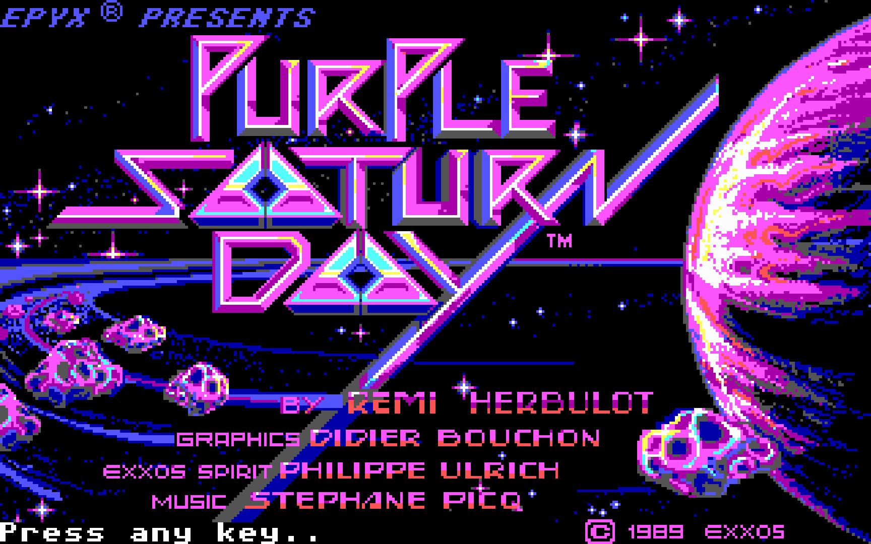 Purple Saturn Day #5