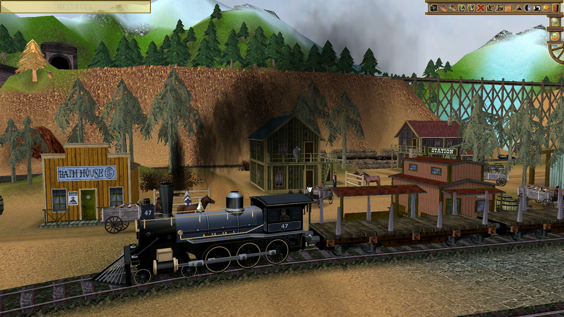 Wild West Steam Loco #0