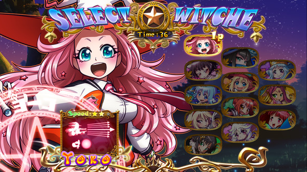 скриншот Trouble Witches Origin,additional character : Yoko 0