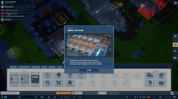 Скриншот из Prison Architect 2