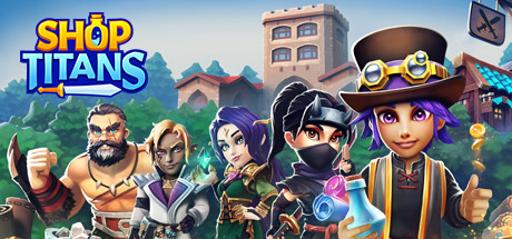 Steam header art for Shop Titans