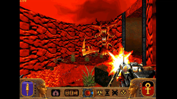 Скриншот из PowerSlave (DOS Classic Edition) Скриншот из PowerSlave (DOS Classic Edition)