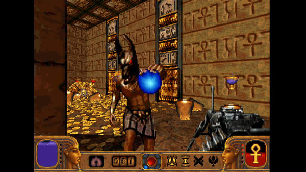 Скриншот из PowerSlave (DOS Classic Edition) Скриншот из PowerSlave (DOS Classic Edition)