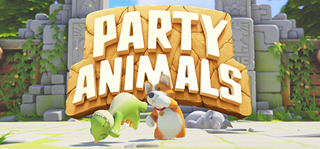 Party djur banner bild