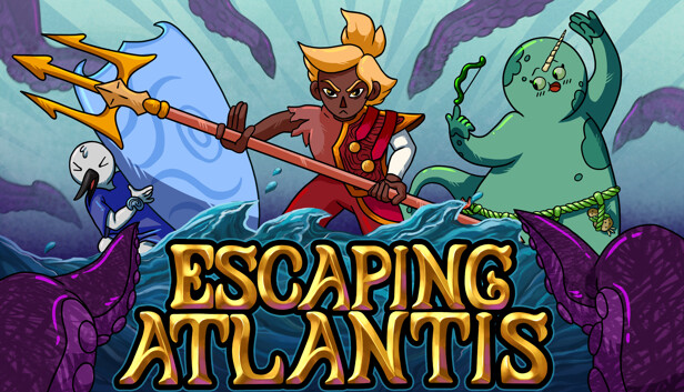 Capsule image of "Escaping Atlantis" which used RoboStreamer for Steam Broadcasting
