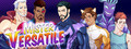 Mister Versatile: A Gay Superhero Visual Novel logo