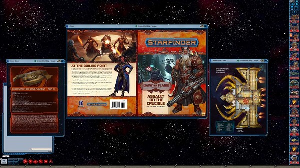 скриншот Fantasy Grounds - Starfinder RPG - Dawn of Flame AP 6: Assault on the Crucible 3
